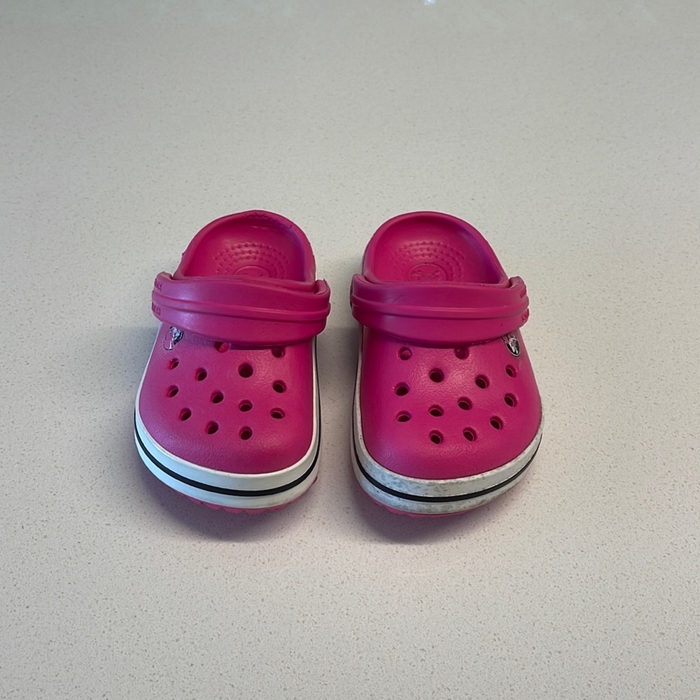Toddler Girl Pink Crocs